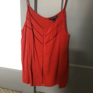 BARELY WORN! orange tank top